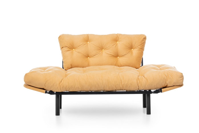 Atelier Del Sofa Nitta - Sofá-Cama de 2 Plazas Mostaza Atelier Del Sofa Nitta - Sofá-Cama de 2 Plazas Mostaza